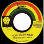 (7") AFRICAN BROTHERS - HOW MANY MEN / VERSION