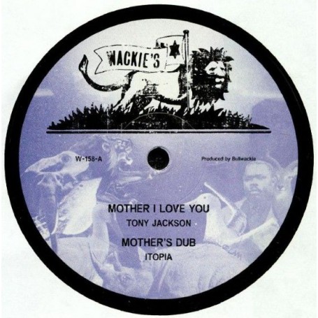 (12") TONY JACKSON - MOTHER I LOVE YOU / JAH B - VAMPIRE