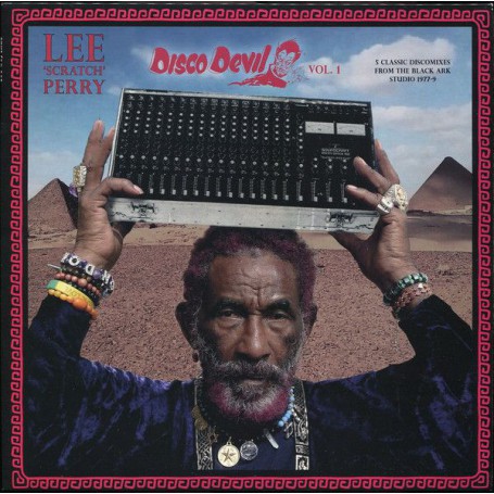 (LP) LEE SCRATCH PERRY - DISCO DEVIL VOL.1 : 5 CLASSIC DISCOMIXES FROM THE BLACK ARK STUDIO 1977-79