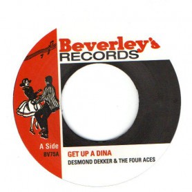 (7") DESMOND DEKKER & THE FOUR ACES - GET UP A DINA / THIS WOMAN