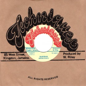 (7") SISTER NANCY - BAM BAM / KING TUBBYS - STALAG VERSION