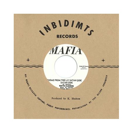 (7") KEITH HUDSON - THEME FROM THE L.P. SATAN SIDE / EARL FLUTE & HORACE ANDY ‎– PETER & JUDAS