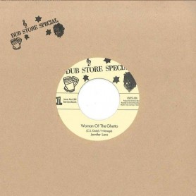 (7") JENNIFER LARA - WOMAN OF THE GHETTO / JACKIE MITTOO & SOUND DIMENSION ‎– SIDE WALK DOCTOR VERSION