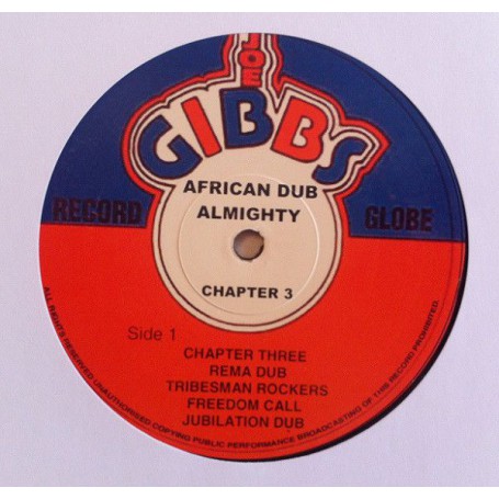 LP) JOE GIBBS & THE PROFESSIONALS - AFRICAN DUB ALL MIGHTY CHAPTER 3