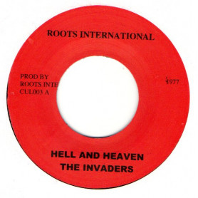 (7") THE INVADERS - HELL AND HEAVEN / KING TUBBY DUB