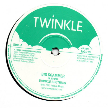 (12") TWINKLE BROTHERS - BIG SCAMMER / WORRY BOUT ME