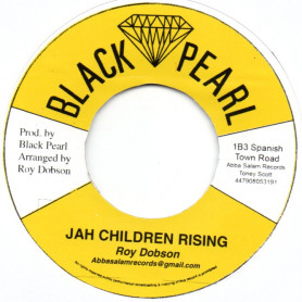 (7") ROY DOBSON - JAH CHILDREN RISING / OUR DUB