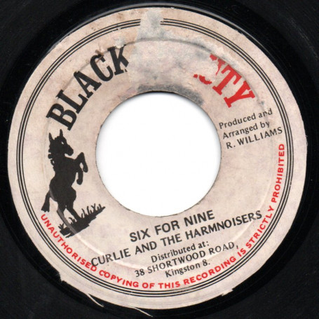 (7") CURLIE AND THE HARMONISERS - SIX FOR NINE / VERSION