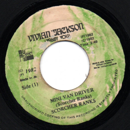 (7") SCORCHER RANKS - MINI VAN DRIVER / VERSION