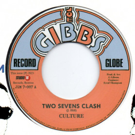 (7") CULTURE - TWO SEVENS CLASH - THE MIGHTY TWO - VERSION