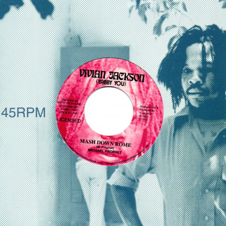 (7") MICHAEL PROPHET - MASH DOWN ROME / DUB PLATE MIX