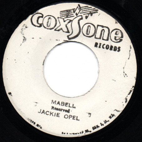 (7") JACKIE OPEL - MABELL / CREATOR & ENID - LOST LOVE