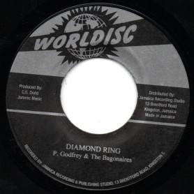 (7") P. GODFREY & THE BAGONAIRES - DIAMOND RING / LESTER STERLING & THE CITY SLICKERS - WHALE BONE