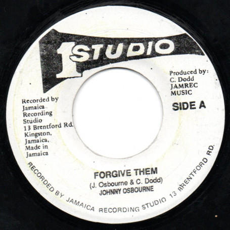 (7") JOHNNY OSBOURNE - FORGIVE THEM / JOHNNY OSBOURNE & SOUND DIMENSION - FORGIVE THEM PT.2