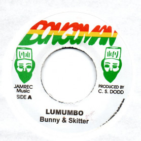 (7") BUNNY & SKITTER - LUMUMBO / KENNY GRAHAM - BONGO CHANT