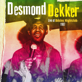 (LP) DESMOND DEKKER - LIVE AT BASINS NIGHTCLUB 1987