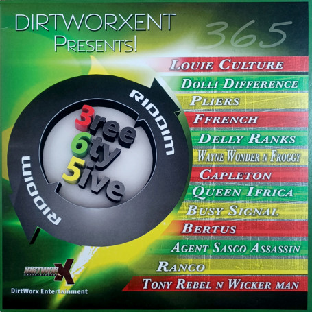 (LP) VARIOUS - DIRTWORXSENT PRESENTS! 365