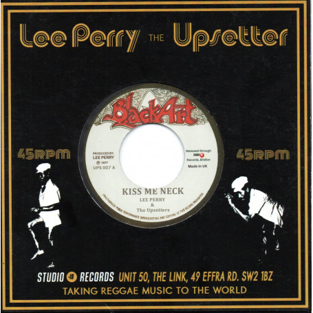 (7") LEE PERRY - KISS ME NECK / DA BA DA