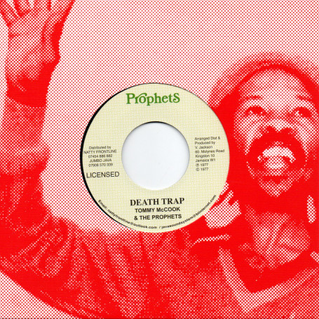 (7") TOMMY McCOOK & THE PROPHETS - DEATH TRAP / LIVING STYLE