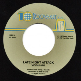 (7") VICIOUS IRIE - LATE NIGHT ATTACK / VERSION