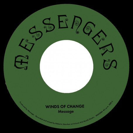 (7") MESSAGE - WINDS OF CHANGE / WINDS OF DUB