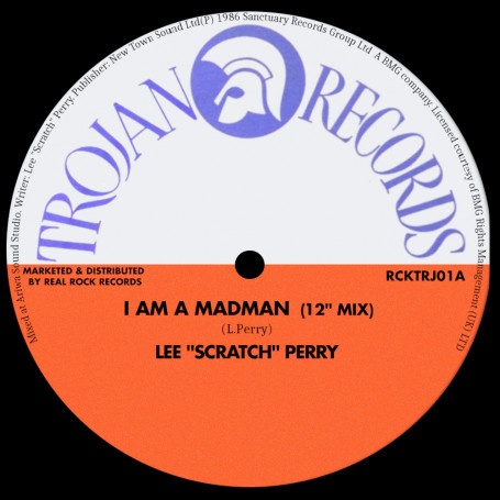 (12") LEE SCRATCH PERRY - I AM A MADMAN / LEE PERRY & MAD PROFESSOR - MAD MAN DUBWISE