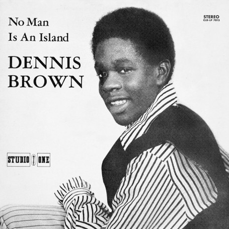 (LP) DENNIS BROWN - NO MAN IS AN ISLAND