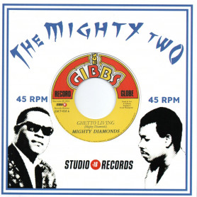 (7") MIGHTY DIAMONDS - GHETTO LIVING / THE PROFESSIONALS - VERSION