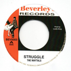 (7") TOOTS & THE MAYTALS - STRUGGLE / SCHOOL DAYS