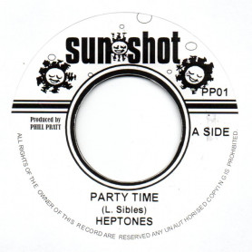 (7") HEPTONES - PARTY TIME / BOBBY KALPHAT - ZION HILL