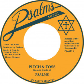 (7") PSALMS - PITCH & TOSS / DUB