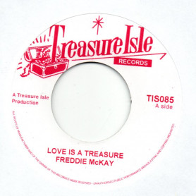 (7") FREDDIE MCKAY - LOVE IS A TREASURE / ALTON ELLIS - I CAN'T STAND IT