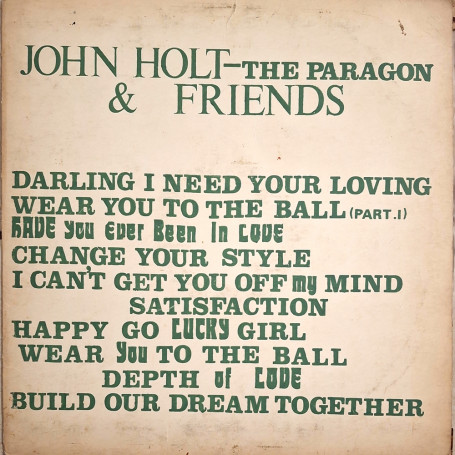 (LP) JOHN HOLT - THE PARAGON & FRIENDS