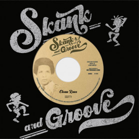 (7") SCOTTY - CLEAN RACE / THE CRYSTALITES - VERSION TRAIN