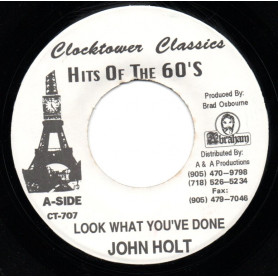 (7") JOHN HOLT - LOOK WHAT YOU'VE DONE / LENNOX BROWN - TAKE A LOOK