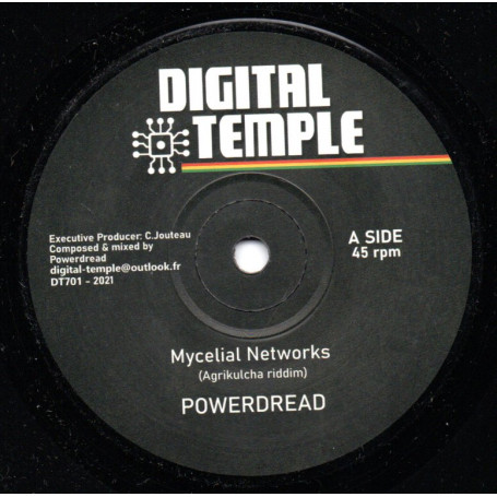 (7") POWERDREAD - MYCELIAL NETWORKS / MYCELIAL DUB