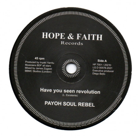 (7") PAYOH SOUL REBEL - HAVE YOU SEEN REVOLUTION / BDF ALL STARS - HAVE YOU SEEN DUB