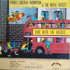 (LP) PRINCE LINCOLN THOMPSON & THE ROYAL RASSES - RIDE WITH THE RASSES