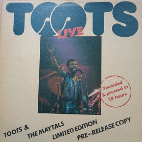 (LP) TOOTS & THE MAYTALS - TOOTS LIVE