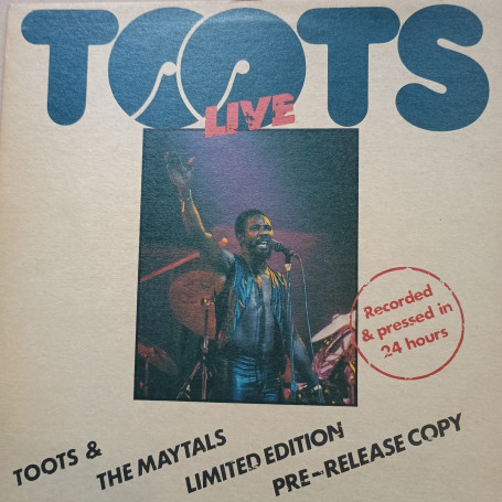 (LP) TOOTS & THE MAYTALS - TOOTS LIVE