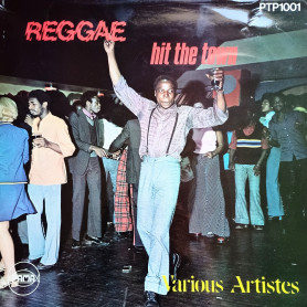 (LP) VARIOUS ARTISTS - REGGAE HIT THE TOWN