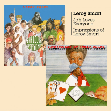 (CD) LEROY SMART - JAH LOVES EVERYONE / IMPRESSIONS OF LEROY SMART