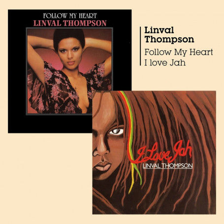 (CD) LINVAL THOMPSON - FOLLOW MY HEART / I LOVE JAH