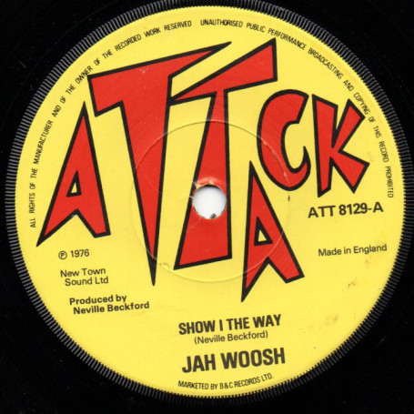 (7") JAH WOOSH - SHOW I THE WAY / VERSION