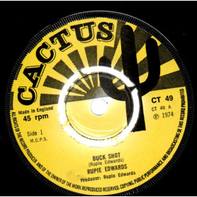 (7") RUPIE EDWARDS - BUCK SHOT / BUCK SHOT DUB