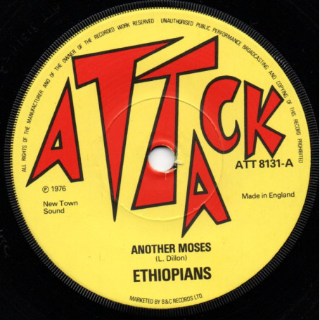 (7") ETHIOPIANS - ANOTHER MOSES / SILFORD WALKER - I CAN'T UNDERSTAND