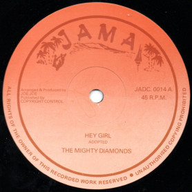 (12") THE MIGHTY DIAMONDS - HEY GIRL / JUNIOR BYLES & I ROY - FADE AWAY ROOTSMAN