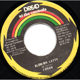 (7") I DRAN - BLOW MR LATTY / LATTY GUZANG - STAGE SHOW