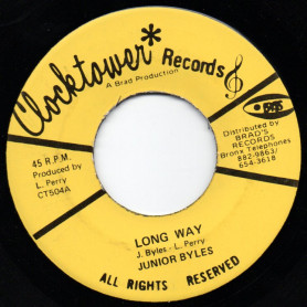 (7") JUNIOR BYLES - LONG WAY / THE UPSETTERS - LONGER WAY