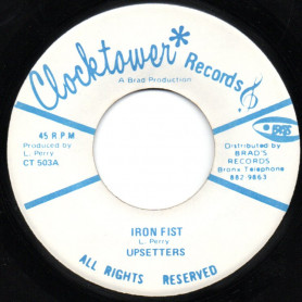 (7") THE UPSETTERS - IRON FIST / THE LAMA